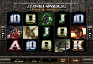 Tomb Raider video slot
