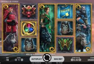 Warlords: Crystals of Power video slot
