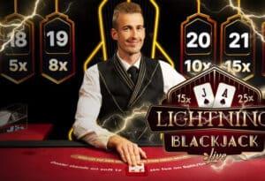 Lightning Blackjack Live Game