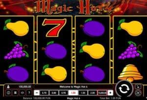 Magic Hot 4 Fruit Machine