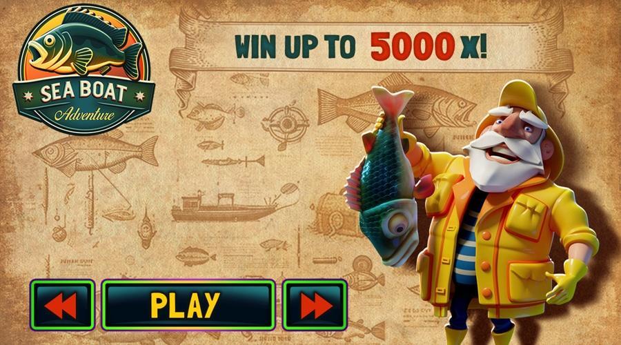 Sea Boat Adventure slot release - Red Tiger & Max Win Gaming