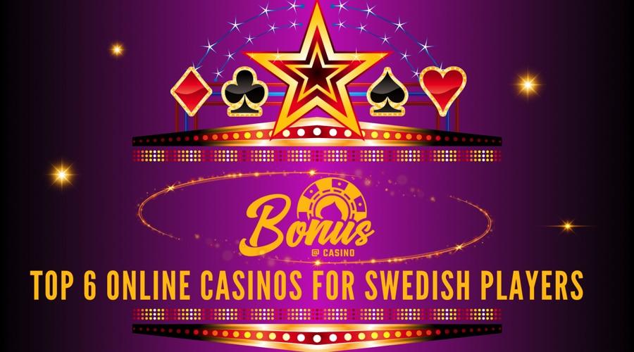 top 6 Swedish online casino sites