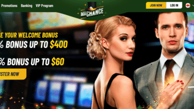 20 Free Spins in MaChance Casino