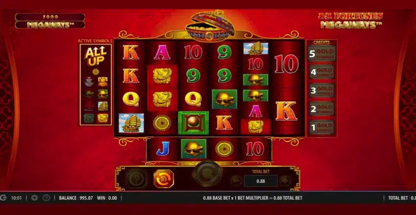88 Fortunes Megaways slot machine
